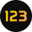 123RF logo