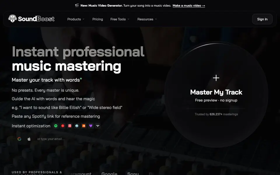 DIKTATORIAL Suite homepage screenshot