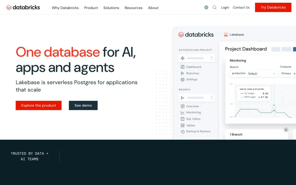 Dolly 2.0 homepage screenshot