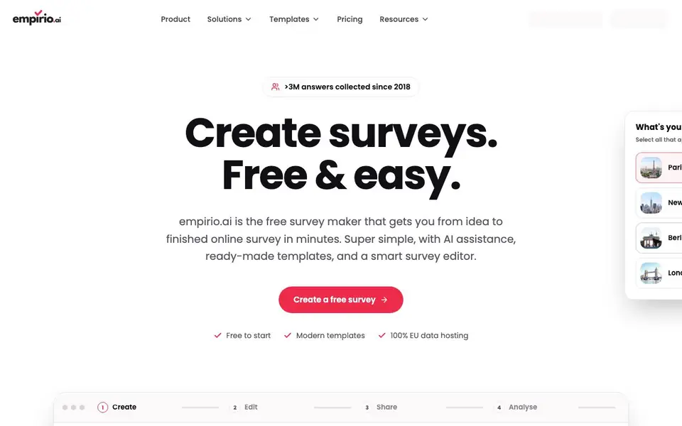 empirio.ai homepage screenshot