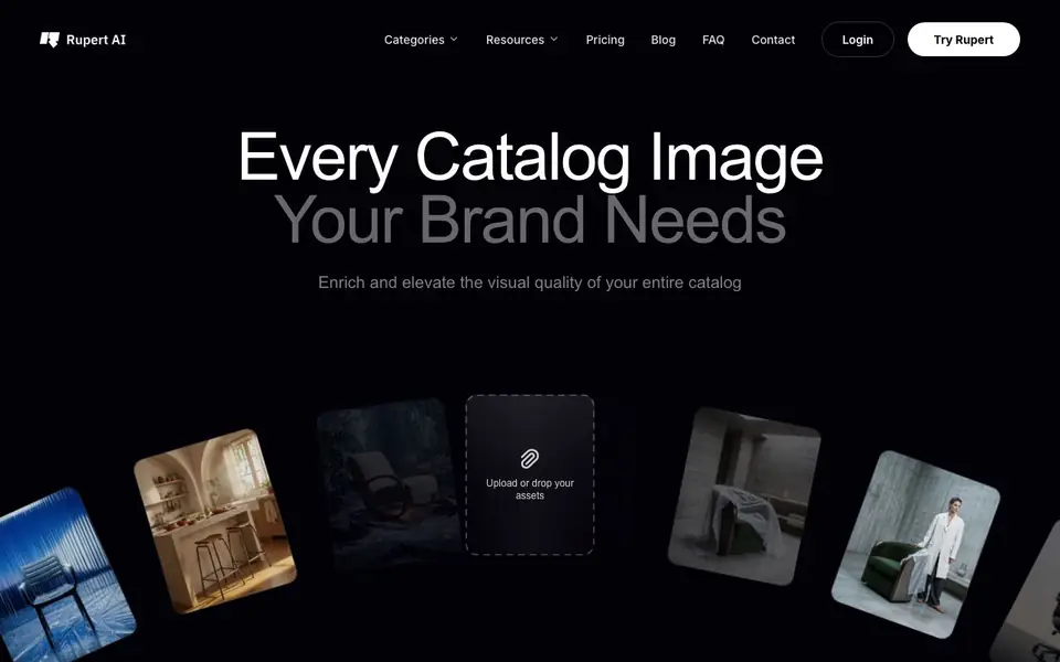 getrupert.com homepage screenshot