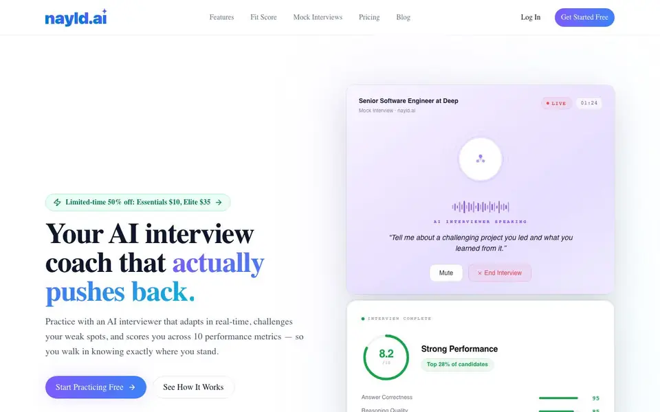 nayld.ai homepage screenshot