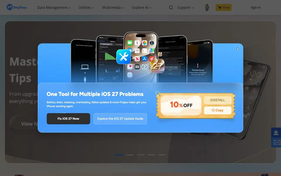 Novi AI homepage screenshot