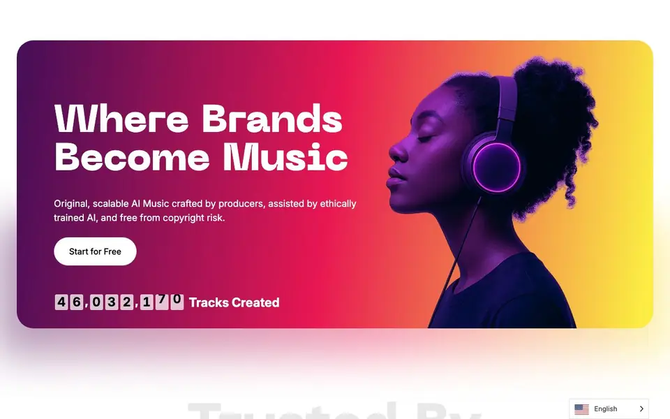 Soundful homepage screenshot