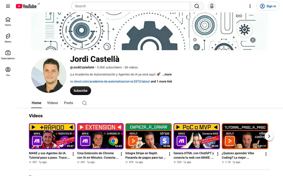 XMetaverso CREA & Academia de Automatización IA homepage screenshot